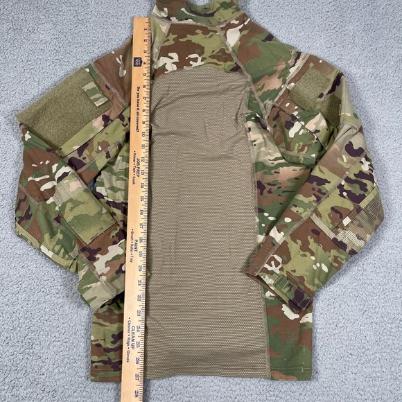 Aurora Industries Army Combat Shirt Mens S Multicam Camo BDU Made in USA Pockets - Picture 5 of 6